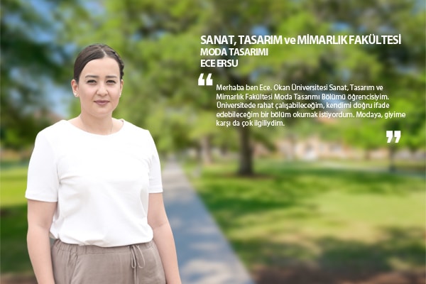 Sanat, Tasarım ve Mimarlık Fakültesi - Moda Tasarımı Bölümü