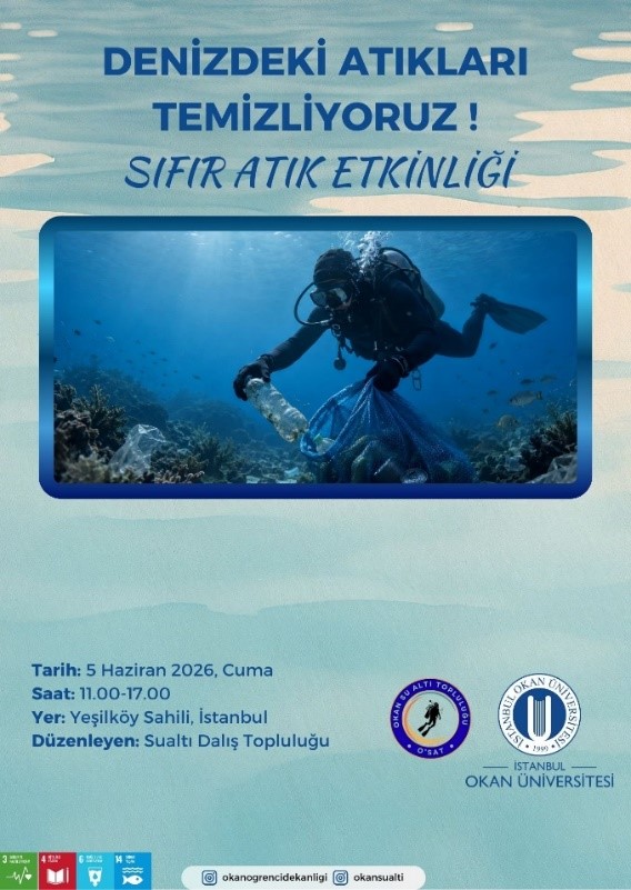 Denizdeki Atıkları Temizliyoruz