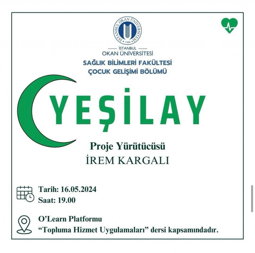 Yeşilay Çalışmaları