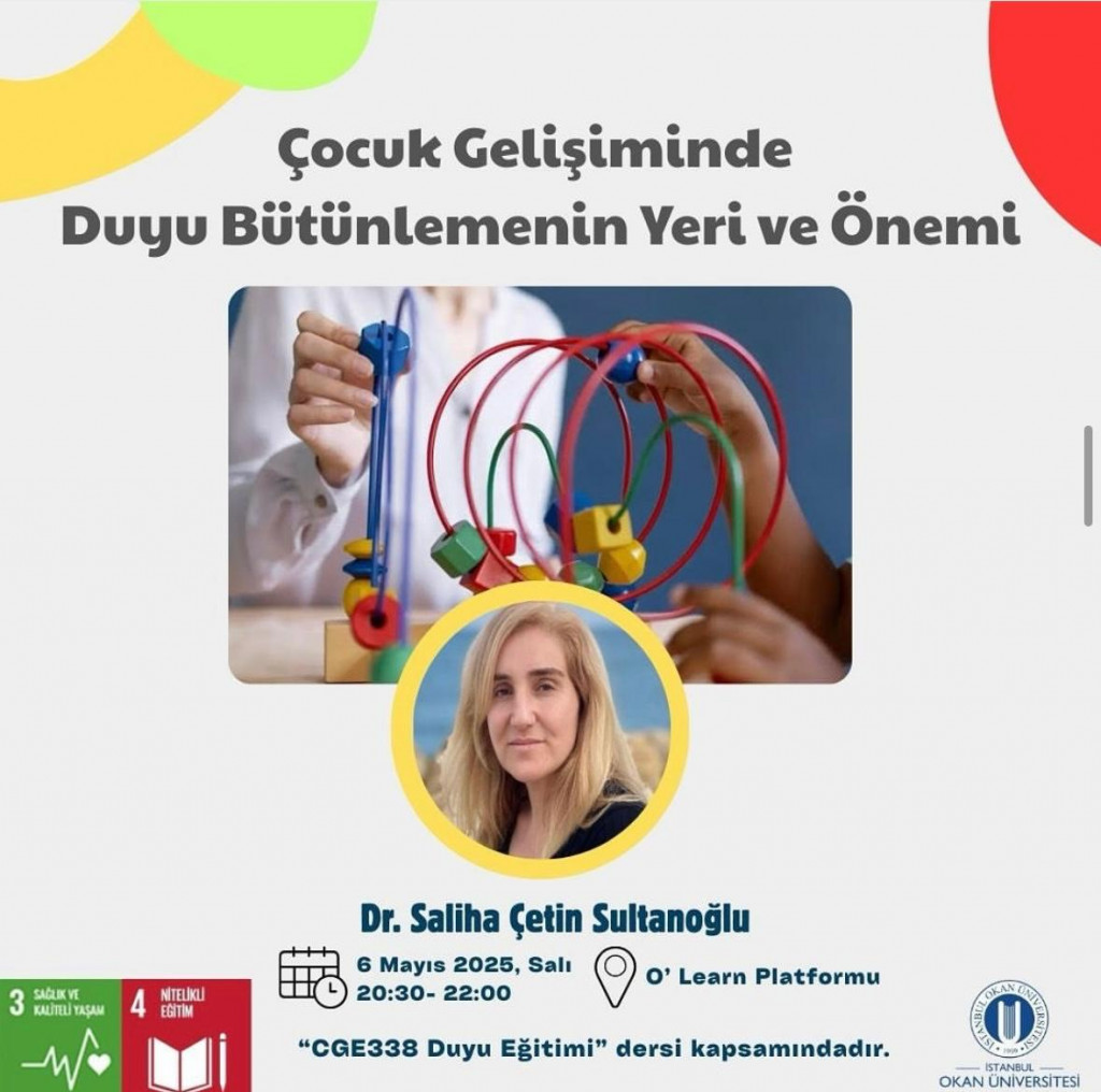 Çocuk Gelişiminde Duyu Bütünlemenin Yeri ve Önemi