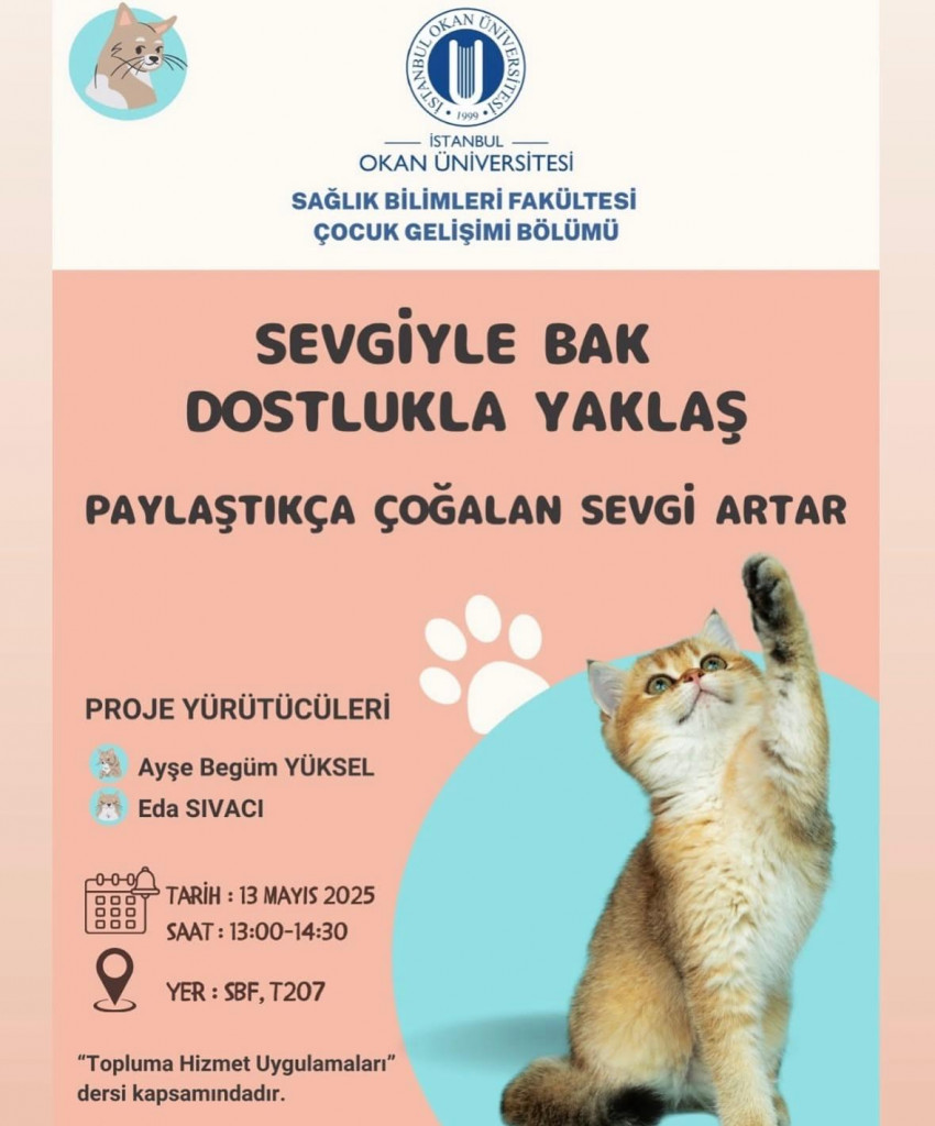 Sevgiyle Bak Dostlukla Yaklaş Projesi