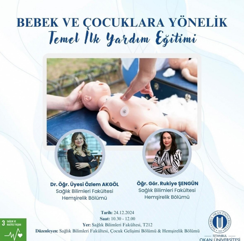 Bebek ve Çocuklara Yönelik Temel İlk Yardım Eğitimi